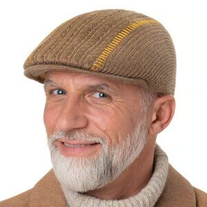 Kangol Mix Cable Flat Cap